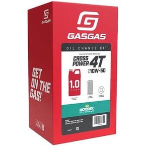 مجموعة Gasgas/Motorex تغيير الزيت 10W/50 (1.0L) - U7121040
