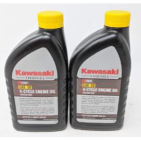 Kawasaki Pack of 2 99969-6281 SAE30 4-Cycle Engine Oil Quart