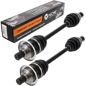 NICHE Rear CV Axle Half Drive Shaft for Arctic Cat 400 450 500 550 650 700 1000 Thunder Cat H2 1502-938 1502-798 1502-343 0502-811 2 Pack