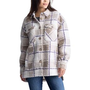 Buffalo David Bitton Women's Royce Long Sleeve Double Pocket Shacket