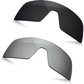 العدسات البديلة المستقطبة ل Oakley Sutro OO9406 Sunglass -lack -Blow+Silver