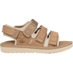 UGG Unisex-Child Goldencoast Multistrap Sandal, Sand, 6 Big Kid