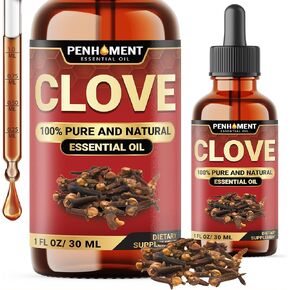 Clove Essential Oil Supplement – for Toothache, Oral Care, Skin & Hair – Clove Oil Organic – 1 FL Oz - 30 ml