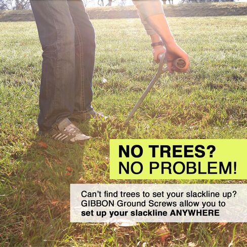 جيباتي سلاكلاينز للجنسين نقطة تثبيت أرضي برغي ، مرساة الأرض ، الطول: 70 سم ، العرض (اللوحة): 20 سم ، بطانة مائلة بدون أشجار ، أسود ، 7 رطل in Kuwait