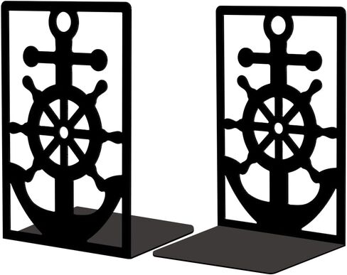 Beaceblue Metal Bookends للأرفف ، الدعم الداعم للكتاب الداعم للدراسة الشاقة الدقيقة للمكتب ، المكتب ، الرف ، الغرفة 4.7 "× 3.5" × 7 "مكوّنات طويلة من الحديد الطويل ، زوج واحد (ديناصور) in Saudi Arabia