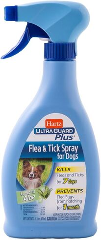Hartz UltraGuard Plus Flea and Tick Spray for Dogs, 10-Ounce in Saudi Arabia