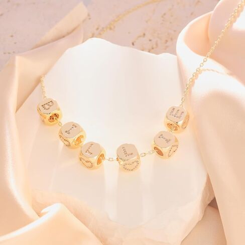 سحر رسائل للقلادة والأساور ، سحر حبة مملوءة بالذهب 14 ألف in Kuwait