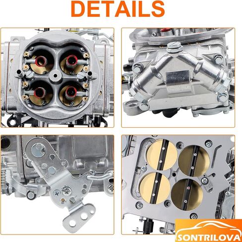 استبدل Holley BR-67270 Carburetor 4150 Model 600 CFM 4 برميل مزدوج ، متوافق مع Holley Chrysler ، Dodge ، Ford ، GM ، Lincoln ، Mercury ، Plymouth.Electric Choke ، Vacuum Secondaries (600 CFM) in Kuwait