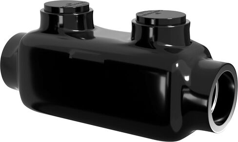 OHLECTRIC - موصل توصيل مضمن معزول باللون الأسود، نطاق الأسلاك 2-14، Allen Hex 5/32 - موصل كهربائي وموصل سلك للميكانيكية المعزولة للمحترفين - OL-38486 in Kuwait