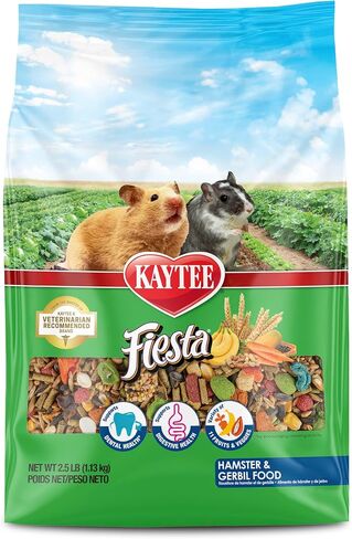 Kaytee Fiesta Pet Hamster And Gerbil Food, 4.5 Pound in Saudi Arabia