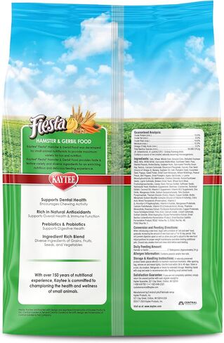 Kaytee Fiesta Pet Hamster And Gerbil Food, 4.5 Pound in Saudi Arabia