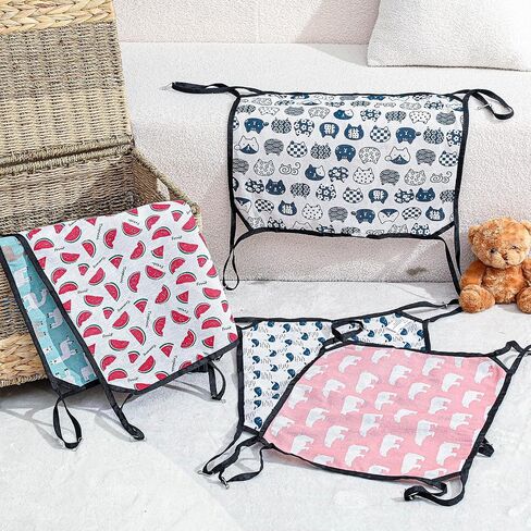 5 Pieces Pet Hammock Cats Ferret Hammock Soft Pet Bed Suitable for Guinea Pig Hamster Gerbil Kittens Cats Cage in Saudi Arabia