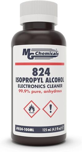 MG Chemicals 824 99.9% Isopropyl Alcohol Electronics Cleaner, 4.25 Fl Oz (Packaging May Vary) in Saudi Arabia
