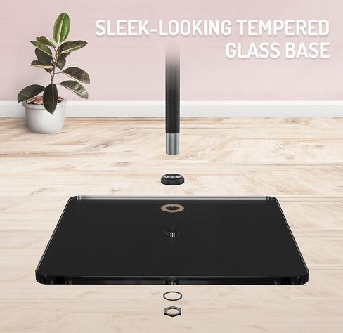 Skywin VR Stand and Hidden Cable Set Compatible with HTC Vive & Index Base Station - Tempered Glass HTC Vive Stand and Cable Set for Vive and Rift Constellation Sensors (Hidden Cable Version) in Kuwait