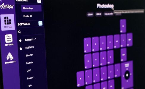 AZERON Cyborg Gaming Keypad – One Handed for PC – with Analog Thumbstick and 29 Programmable Keys – 3D Printed Customized – for Righties (Galaxy Purple) in Saudi Arabia