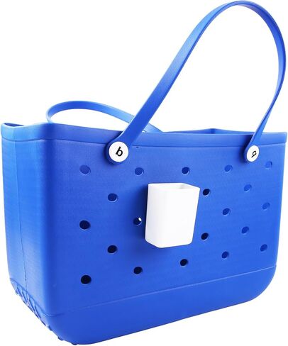Organizer Accessory for Bogg Bag and Simply Southern Tote - Insert Holder Charm for Small Items like Keychain, Sunglasses, Gum Compatible with Most Beach Tote - Multiple Color Options(White) in Saudi Arabia