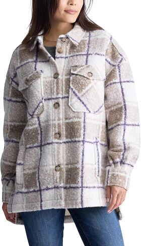 Buffalo David Bitton Women's Royce Long Sleeve Double Pocket Shacket in Kuwait
