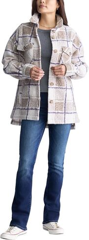 Buffalo David Bitton Women's Royce Long Sleeve Double Pocket Shacket in Kuwait