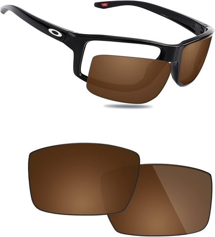Polarized Lenses Replacement Compatible with Oakley Gibston OO9449 Sunglasses, Impact Resistant & Perfect Fit in Saudi Arabia
