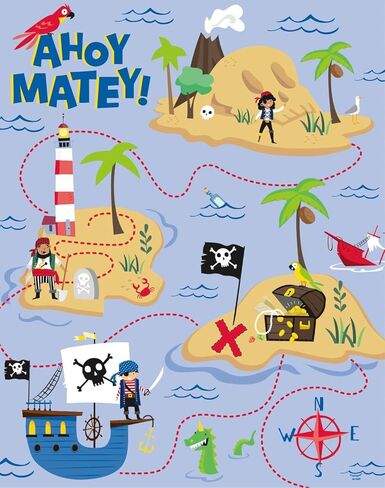 Unique Ahoy Pirate Party Game | 24 Players | 1 Pc in Kuwait