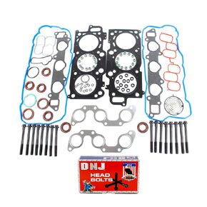 DNJ HGB953 Cylinder Head Gasket مجموعة مع طقم الترباس الرأس لعام 2004-2008 لكزس ، تويوتا كامري ، ES330 ، Highlander 3.3L V6 24V DOHC 3300CC