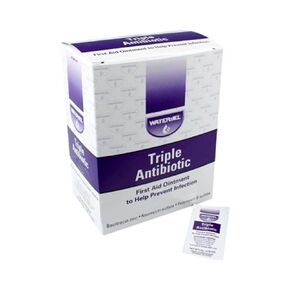 WJTA1728.000.000 Triple Antibiotic First Aid Ointment, Rectangular Packet Shape, 0.9 g, Light Gray (Pack of 144)