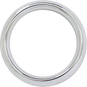 GG Grand General 68220 Chrome Plastic Gauge Cover for Peterbilt and Freightliner Pyrometer
