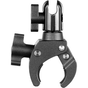 Tackform 20 Series All Metal Adjustable Bar Clamp -20mm Socket for Mounts with 20mm Ball - Rock Solid Quick Release Mounting for Motorcycle & Grab Bar - For 1/2" to 1-1/2" Diameter Bars