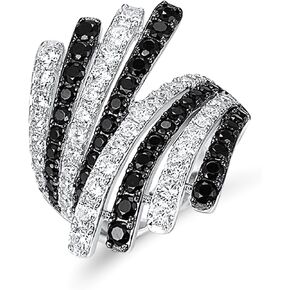Santuzza 925 Sterling Silver Wing Ring