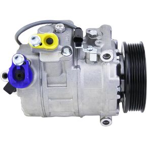 A/C Compressor AC Air Conditioning Compressor For BMW 328i 525i 325i 330i M3 M5 M6 158357 CO 11049C 2004 2005 2006 2007 2008 2009 2010 2011 2012 2013