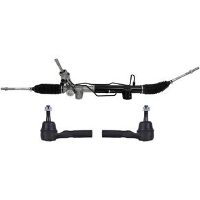 SCITOO Power Steering Rack and Pinion Assembly with Tie Rod End ES800408 For Dodge Caliber 2007-2012, For Jeep Compass 2007-2017, For Jeep Patriot 2007-2017
