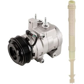 AC Compressor & A/C Drier For Ford F150 F-150 5.0L V8 2011 2012 2013 2014 - BuyAutoParts 60-88723R2 New