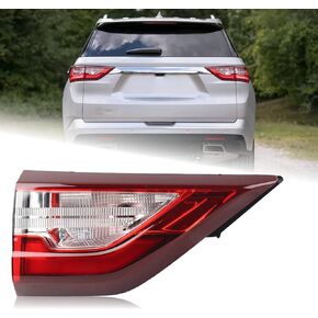 Right Passenger Side LED Tail Light Compatible for 2018 2019 2020 2021 Chevy Traverse Chevrolet Outer Rear Lamp Assembly With Bulbs 84618032 GM2805130 RH