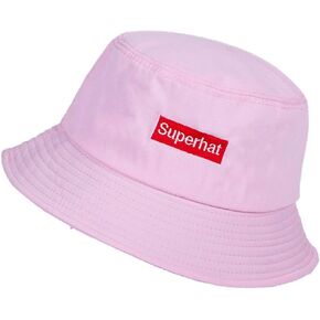 JYHOPE Bucket Hat for Women Unisex Letter Embroidery Hat Packable Daily Visor Caps