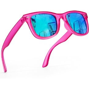 Women's Polarized Sunglasses- UV400 Protection Mirrored Beach Eyewear, Designer Fashion Sunglasses - Medium Fit