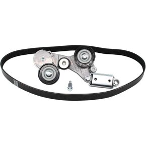 MOTOKU Belt Tensioner and Serpentine Belt for Chevrolet Impala Eco 2014, Malibu 2013-2014, Buick LaCrosse 2.4 2012-2016, Regal 2.4 2012-2016