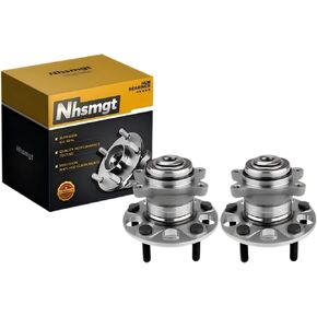 512257 Rear Wheel Bearing Hub Assembly Compatible with Civic 2006 2007 2008 2009 2010 2011 5 Lug with ABS 2pcs