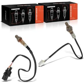 A-Premium 2-PC Set O2 Oxygen Sensor Compatible with Subaru Outback 2000-2002, Legacy 2000-2002, H4 2.5L, Upstream and Downstream