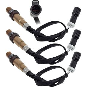 2 Pcs Upper O2 Sensors and 1 Pcs Lower O2 Sensor Replacement for Ford 1997 1998 1999 2000 Ranger V6 4.0L 3.0L,Replaces#234-4403,Set of 3pcs