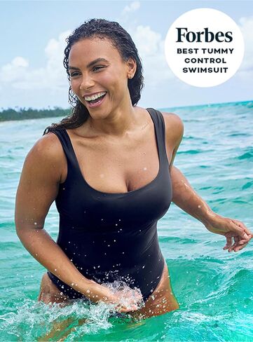 DreamsCulpt® Square Neck Tank by Stylest | ملابس السباحة الخاصة بالملابس المصممة لتملق وتعزيز منحنياتك in Kuwait