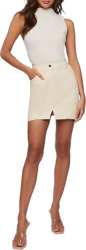 Forever 21 Women's Twill Mini Skirt in Saudi Arabia