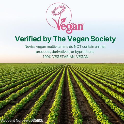 Vegan Multivitamin for Women & Men (Made in USA) w/ Methyl B12, D3 K2, Plant Based Omega 3 (DHA+EPA), Iron, Choline, Zinc, Whole Food Daily Vitamins Gummies for Vegans & Vegetarians, Sugar Free, 60Cts in Saudi Arabia