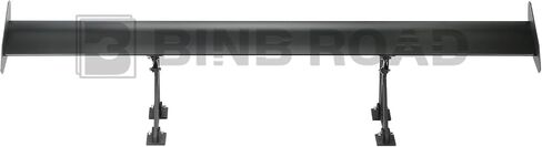 53" Rear Trunk Spoiler Wing, Universal Car Rear GT Wing Spoiler,Racing Style,Black in Saudi Arabia