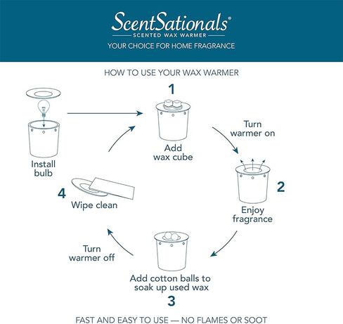Scentsationsals Wax Melt أكثر دفئًا ، Wax Wax Drear for Wax Melts - Day of the Dead Collection Di De Los Muertos - شمع الشمع لمكعبات العطور والفطائر in Saudi Arabia