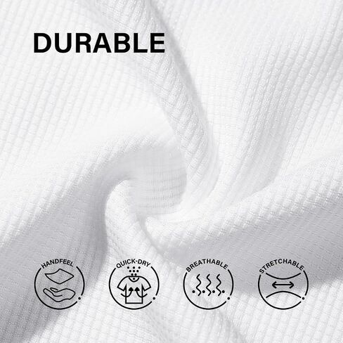 Arjen Kroos Men's Quick Dry Fit Running T-Shirts 4 Pack Activewear Gym Shirts Breathable Workout Undershirts in Saudi Arabia