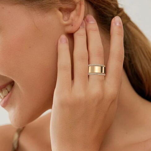 Stackable Gold Rings for Women Trendy Cubic Zirconia Thumb Ring Dainty Stacking Thin Rings Knuckle Ring Set Promise Statement Jewelry in Kuwait