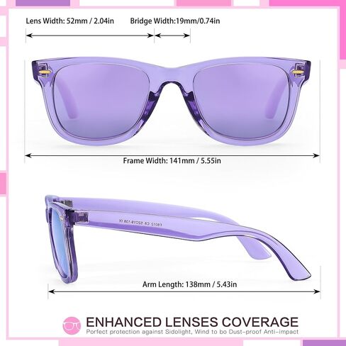 Women's Polarized Sunglasses- UV400 Protection Mirrored Beach Eyewear, Designer Fashion Sunglasses - Medium Fit in Saudi Arabia