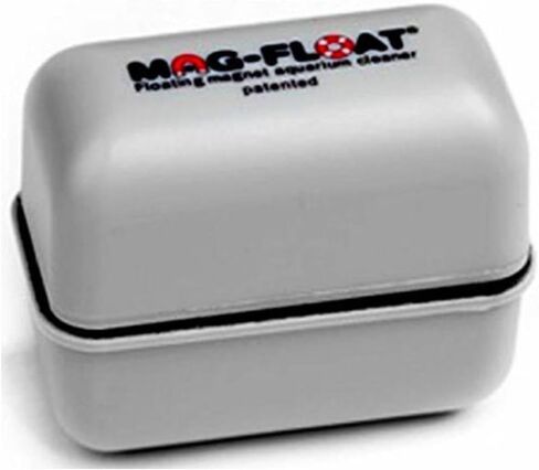 Mag-Float Medium Glass Floating Algae Scraper 125 | Magfloat Magnetic Fish Tank Cleaner | Magnet Scrubber Brush Cleaning Tool for Aquarium in Saudi Arabia