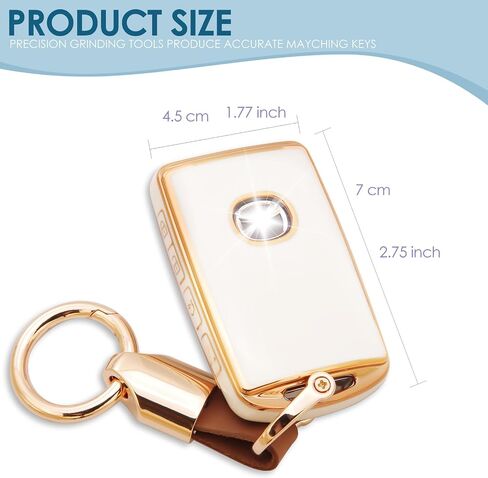 for Mazda Key Fob Cover TPU 4 Buttons Key Case with Keychain Fit for 2019-2025 Mazda3 Hatchback CX-5 CX-9 CX30 CX50 CX70 CX90 MX30 in Saudi Arabia