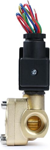 1/2" 230 PSI Electric Solenoid Valve 110-VAC VITON Normally Closed in Saudi Arabia